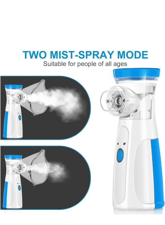 Portable Mesh Nebulizer – Compact, Silent & Effective