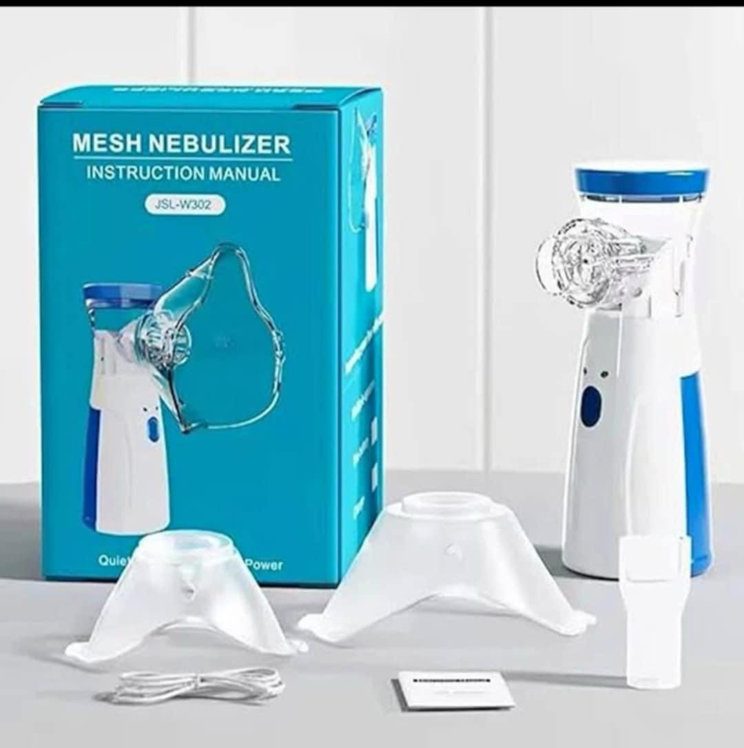 Portable Mesh Nebulizer – Compact, Silent & Effective